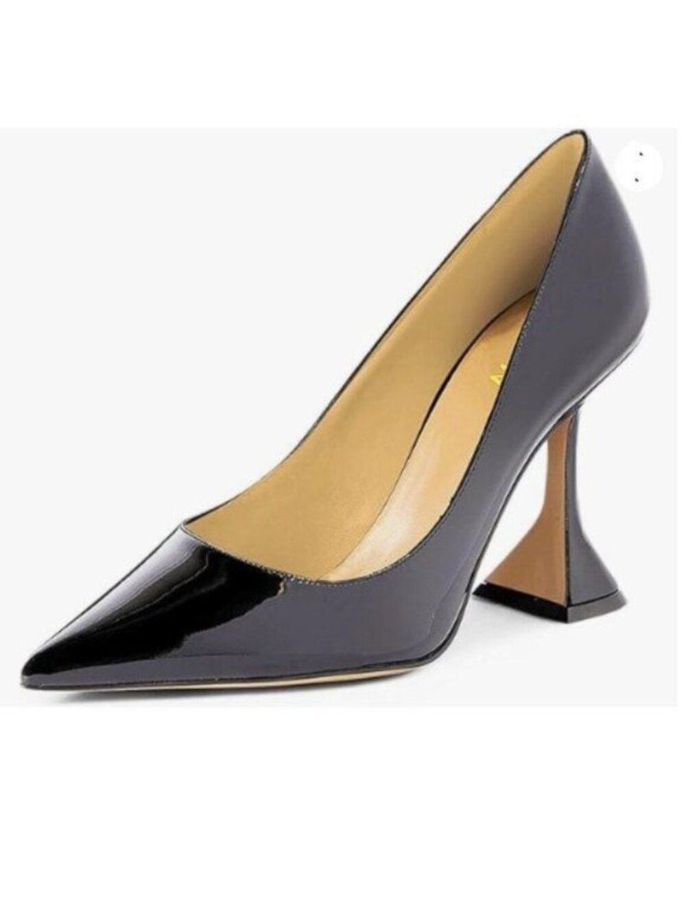 YDN Women Pointed Toe Slip on Pumps Special Kitten High Heel Shoe for Party Prom